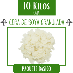 CERA DE SOYA GRANULADA 10 Kg