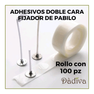 ADHESIVOS FIJADOR DE PABILO