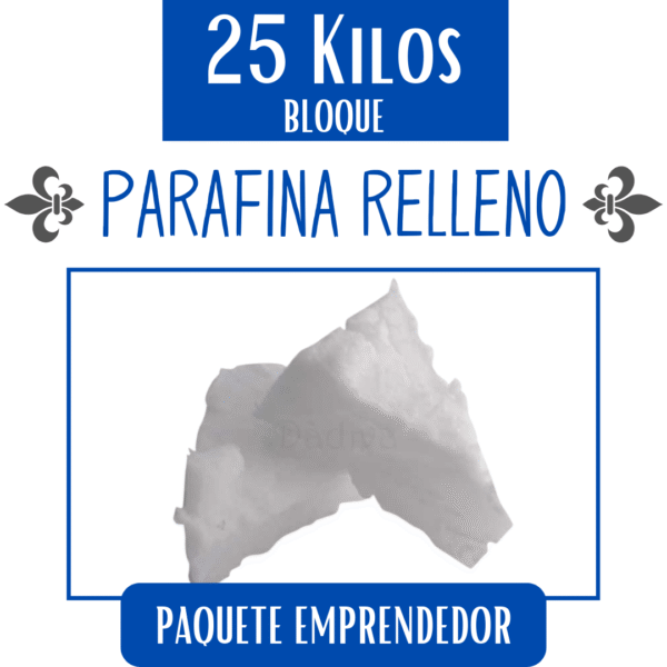 PARAFINA RELLENO 25 Kg