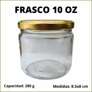 FRASCO REDONDO 10 oz