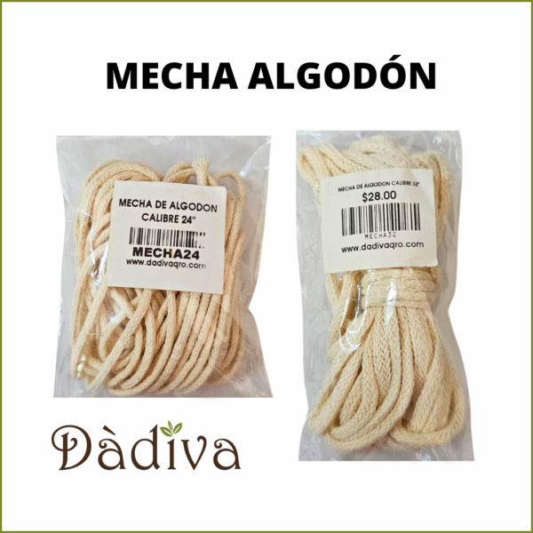 MECHA ALGODÓN