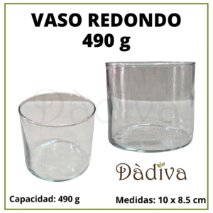 VASO REDONDO 490 g