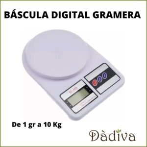 BÁSCULA DIGITAL GRAMERA