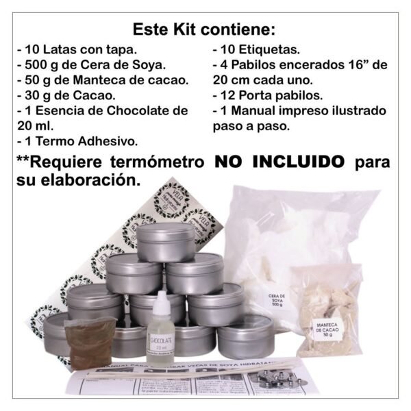 KIT COMO HACER VELAS PARA MASAJE HIDRATANTES - Image 2