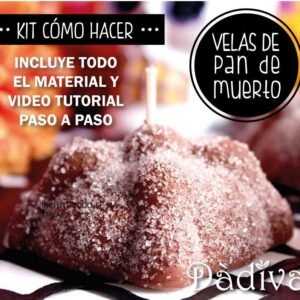 KIT CÓMO HACE VELAS DE PAN DE MUERTO