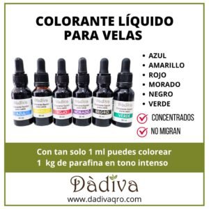 COLORANTE LÍQUIDO PARA VELAS CONCENTRADO