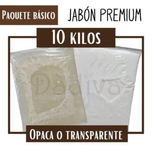 JABÓN DE GLICERINA PREMIUM 10 KILOS