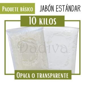 JABÓN DE GLICERINA ESTÁNDAR 10 KILOS