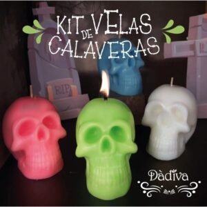 KIT COMO HACER VELAS DE CALAVERAS