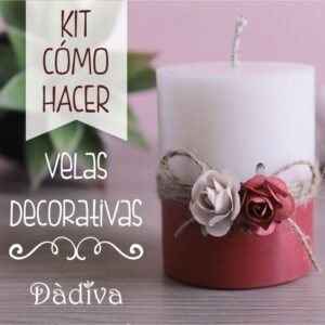 KIT CÓMO HACER VELAS DECORATIVAS