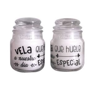 KIT COMO HACER VELAS EN BROCAL CON FRASES