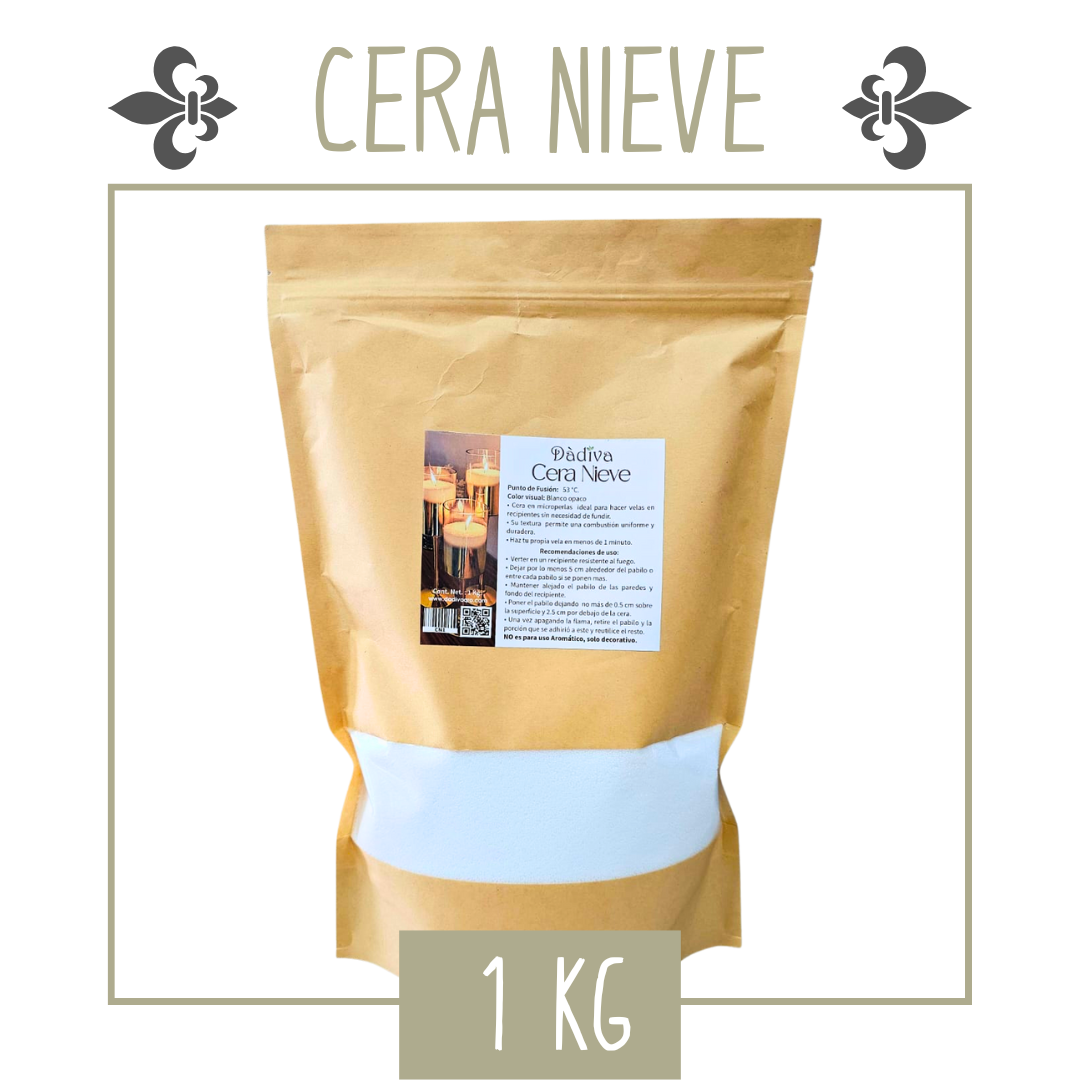 CERA NIEVE 1 KG